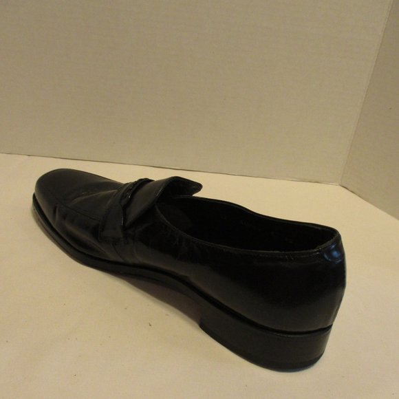 Florsheim Men Size 10.5 Black Slip On Business Travel Evening Dress Shoes main image 7